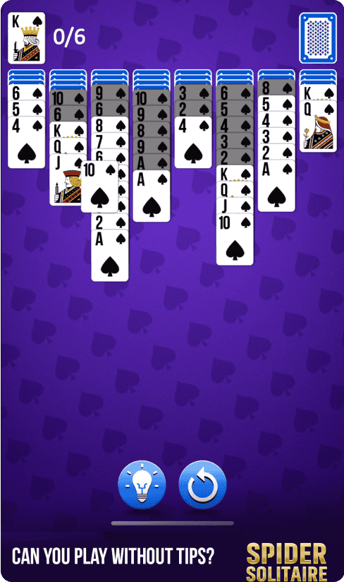 SpiderMate - Multiplayer Online Spider Solitaire : r/IPhoneApps